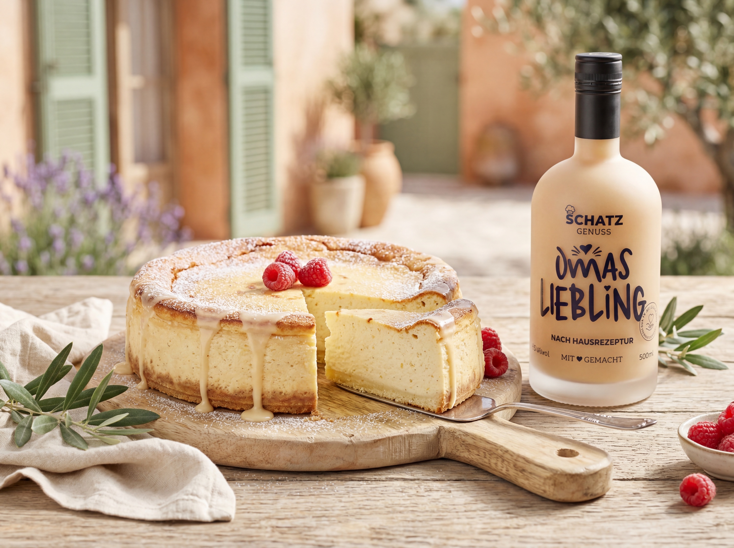 Eierlikör Käsekuchen